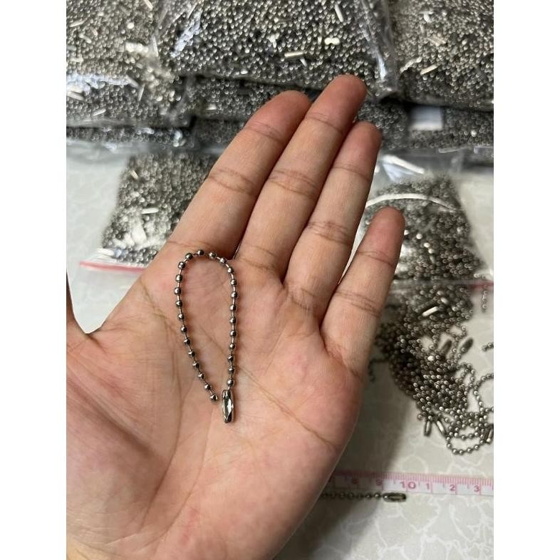 

GV23 Rantai biji lada / Rantai label / tali hangtag isi 200pcs Murah