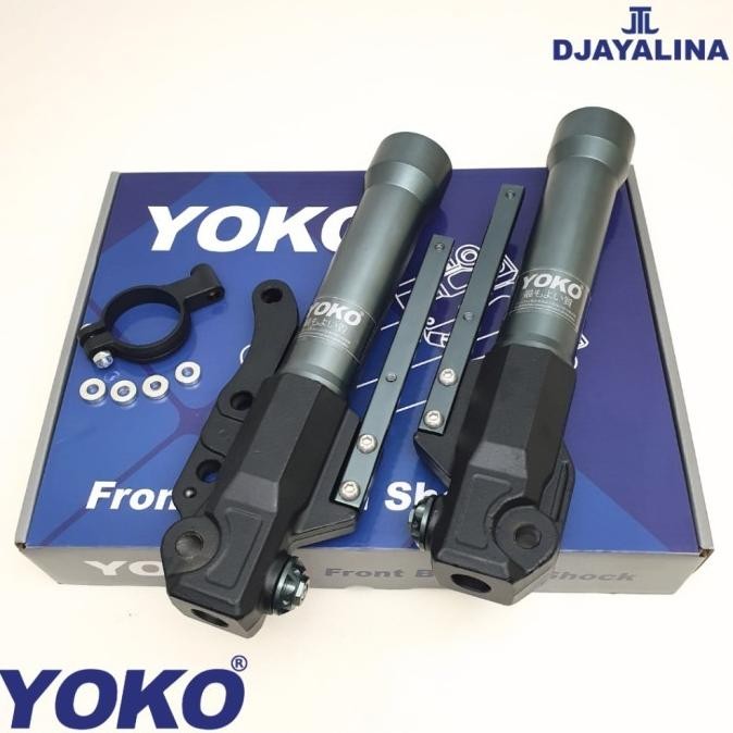 Tabung Shock Depan Nmax Aerox Beat Vario Scoopy Spacy - Yoko - Shockbreaker Depan - Model R/T Stage 