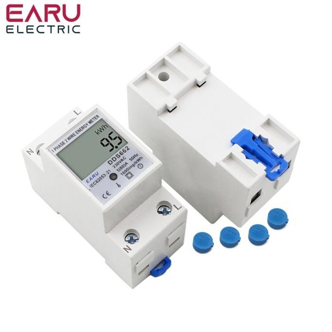 KWH METER DIGITAL 1 PHASE PENGUKUR PEMAKAIAN LISTRIK