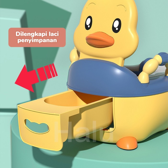 Halu Baby Potty Training Portable Training Wc Jongkok Duduk Hsb783
