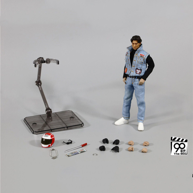 SGS The 90'S TH011 1/12 Male Soldier Asian Superstar Lau Andy Full Set 6'' Action Figure Model Toys 