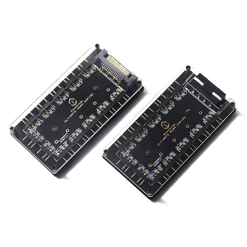 LAGI BERJUANG RGB Fan Controller For ASUS AURA 5V 3 Pin RGB Hub SYNC Splitter 3Pin Header Motherboar