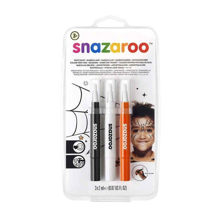 

SNAZAROO Face Paint Brush Pens Halloween