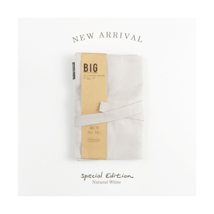 

HELLO SUNDAY Big Series Roll Pencil Case - Natural