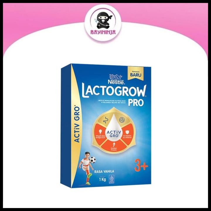 Terlaris Lactogrow 4 Vanila Susu Box 1 Kg Good Quality