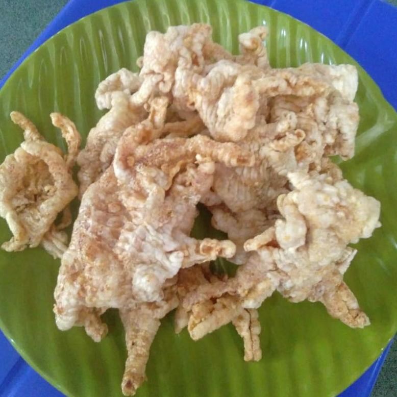 

Keripik Ceker Ayam Tanpa tepung Original 250gr