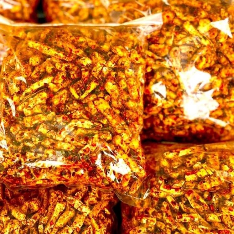 

Basreng pedas jeruk / basreng original daun jeruk / 1 kg / 500 gram / 250 gram / 100 gram / 50 gram