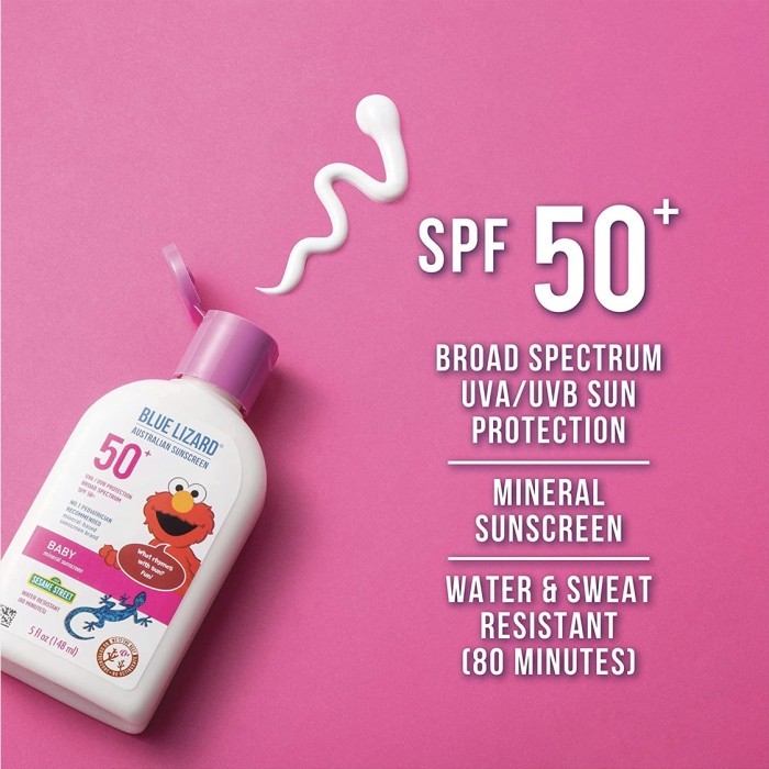 Blue Lizard Baby Sunscreen SPF50+ sunblock bayi Australian sunblock