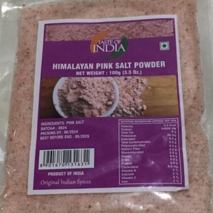 

!!!!!!] HIMALAYA PINK SALT TASTE OF INDIA 100G / Garam Merah Muda Himalaya