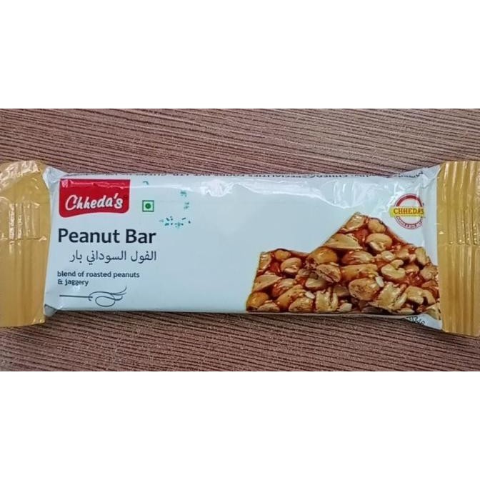 

langsung order saja] PEANUT CHIKKI BAR CHHEDA'S 35G / Kacang Chikki