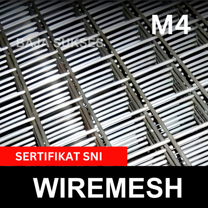 Besi Wiremesh 4mm / Wermes M4 Sertifikat Full SNI