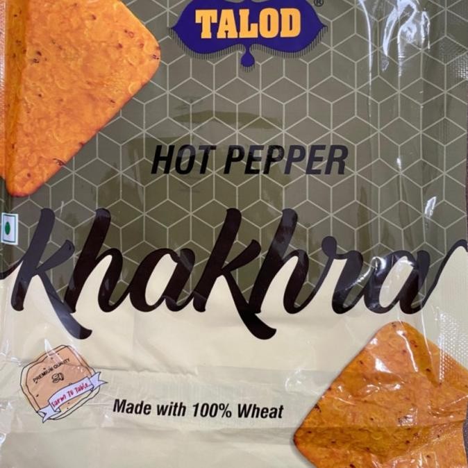 

(:(:(:(] KHAKHRA HOT PEPPER TALOD 40G / Snack India / Kerupuk India Pedas