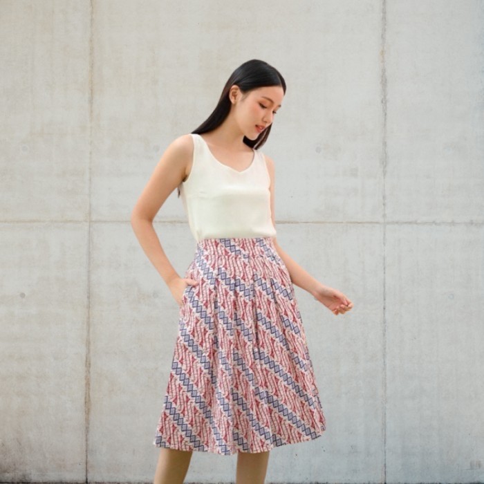 HARGA SPESIAL ROK BATIK - ROK MIDI WANITA - 165WIB DSK48