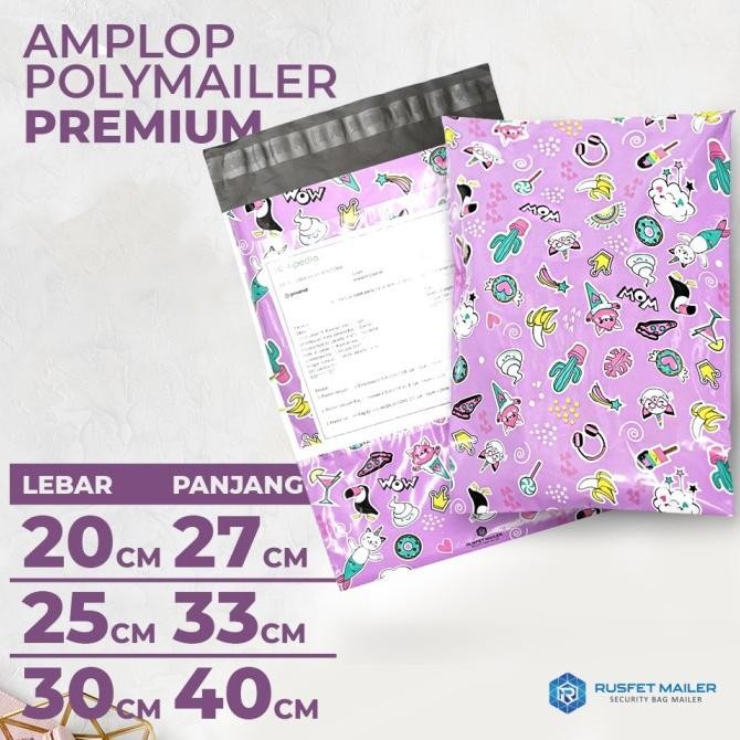 

Sale Amplop Plastik Polymailer Motif Lucu / Plastik Packing Olshop Termurah