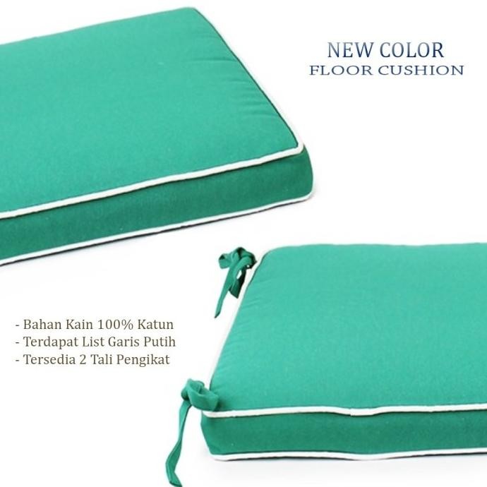 """] Bantal Alas Duduk Kursi Kayu Size 40CM Bahan Kain Katun Isi Busa Royal