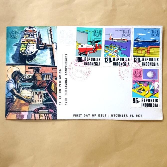 

Sale Prangko Indonesia Shp Pertamina 1974