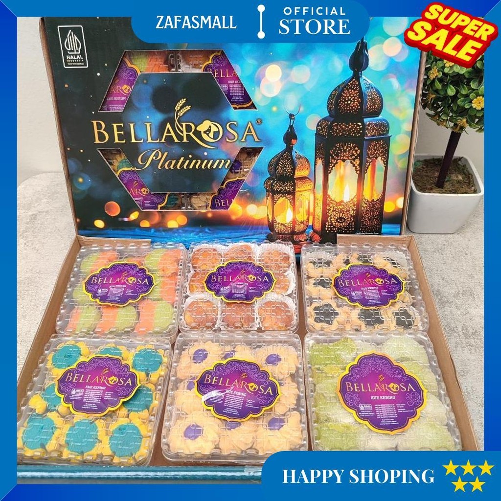 

Paket Lebaran Bellarosa Platinum - Kue Kering - Parcel Lebaran - Coklat Kiloan - D Promo 10.10