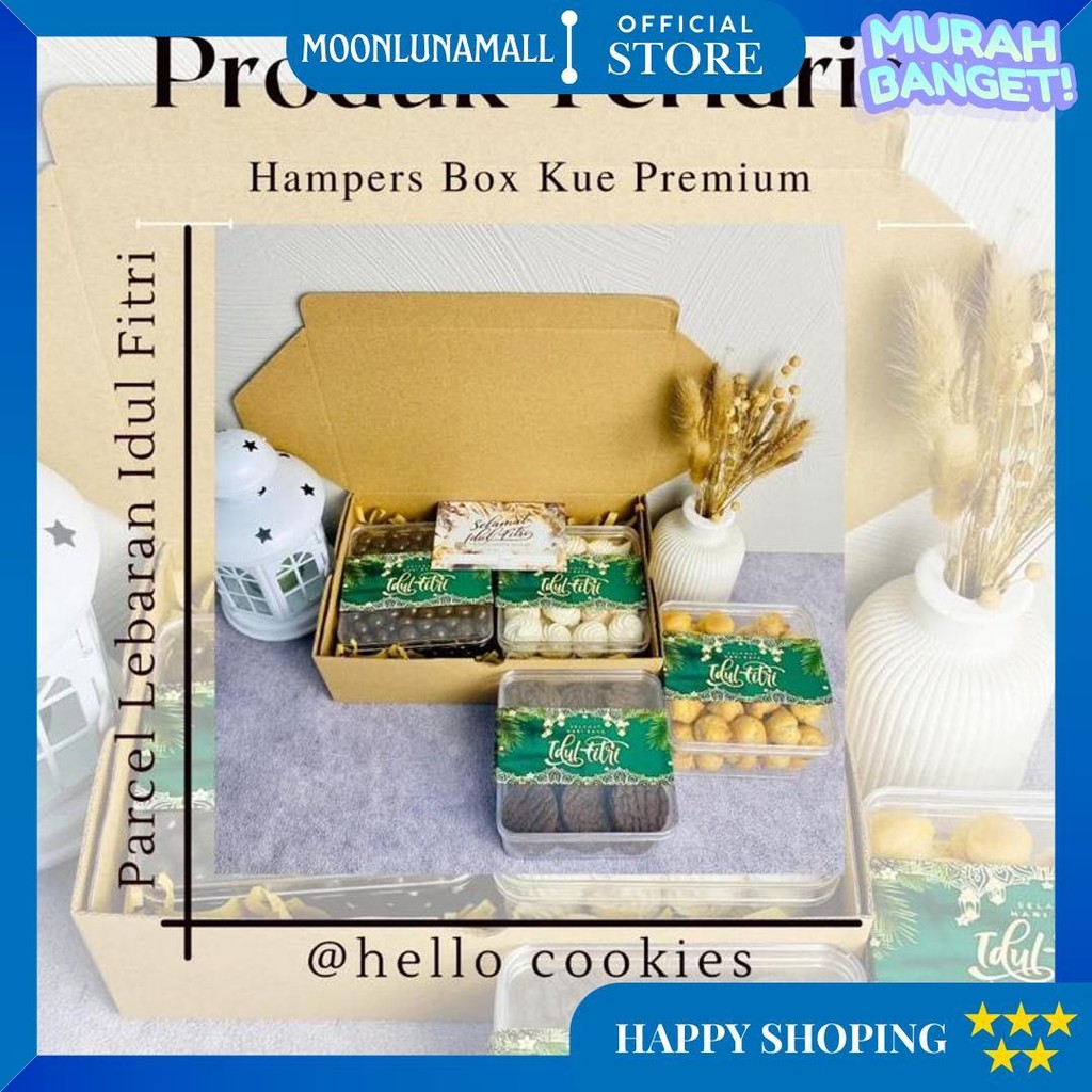 

Hampers Kue Kering Natal/Eid/Birthday/Giftbox D Promo Puncak