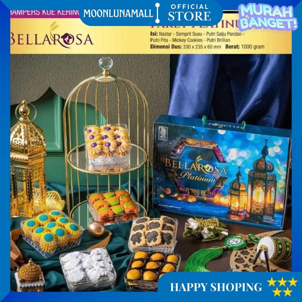

Paket Kue Kering Lebaran ( 1 Paket Isi 6 Toples ) - Hampers Bingkisan Kue Idul Fitri - Bingkisan Thr - Bellarosa - Binbon - Ovina - Pelangi Rasa D Promo Puncak