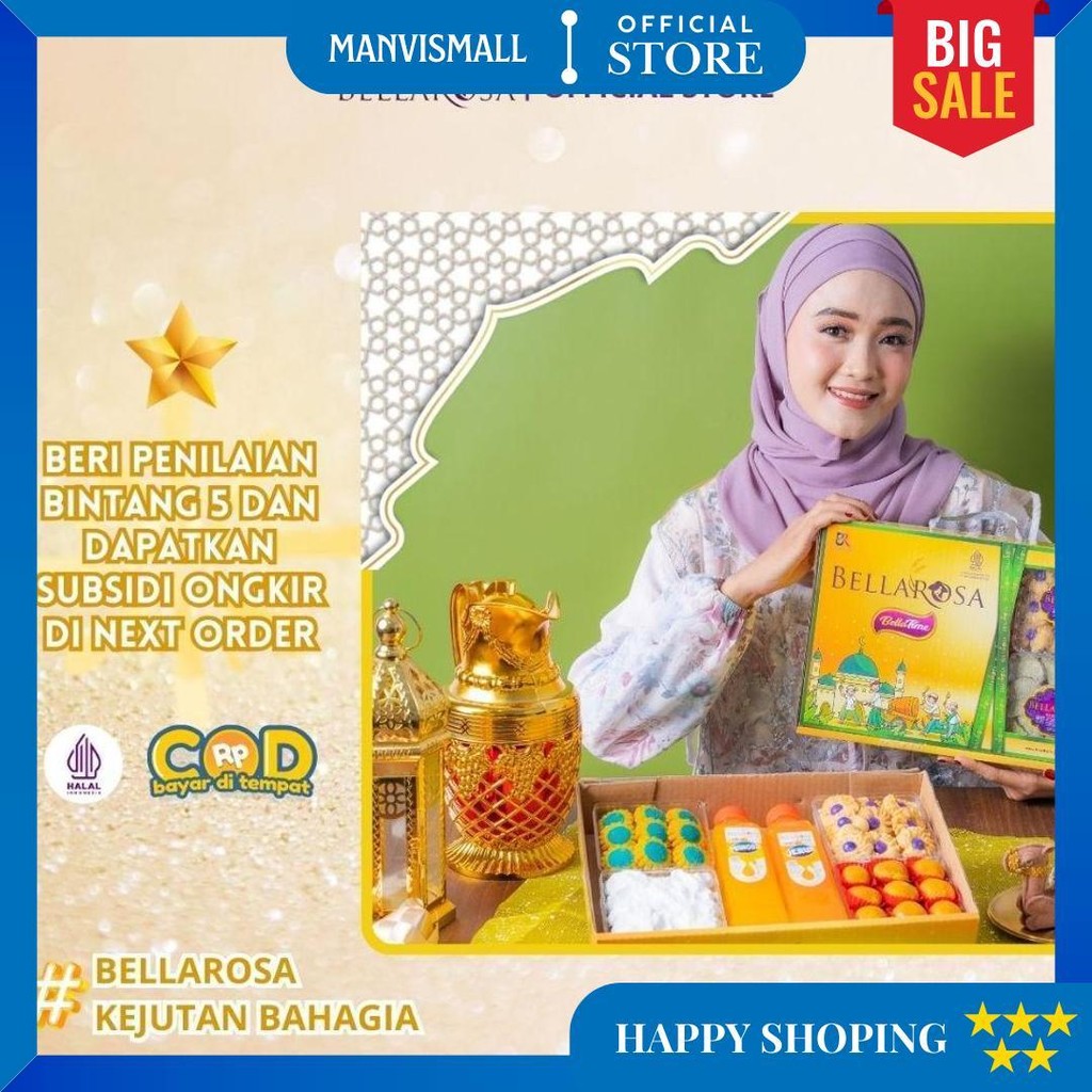 

Bellarosa Bellatime Hadiah Hampers Lebaran Premium Sirup & Kue Kering D Gratis Ongkir