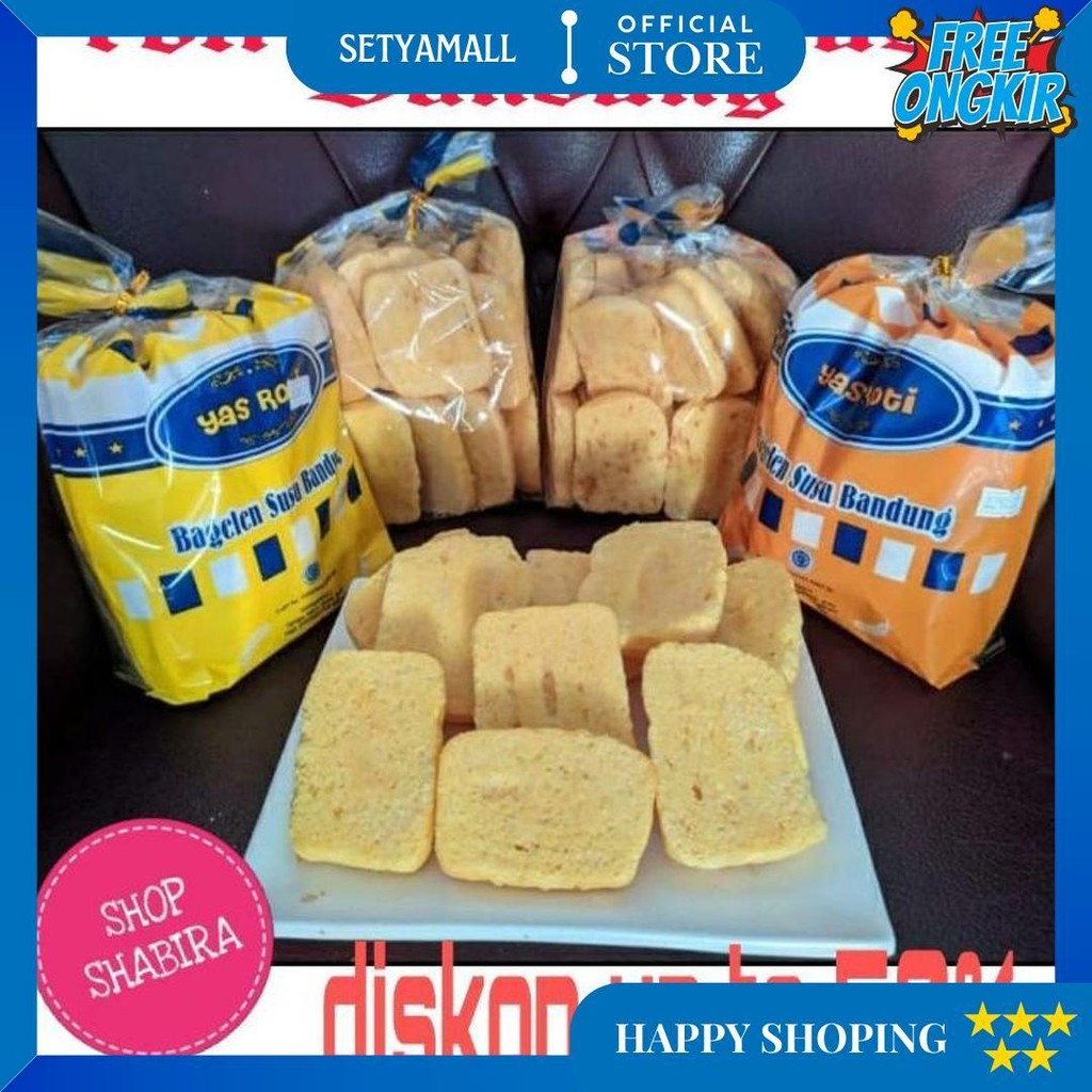 

Kue/Roti Kering Bagelen 1 Dus Isi 4 Varian Mix Keju Susu Coklat D Cod