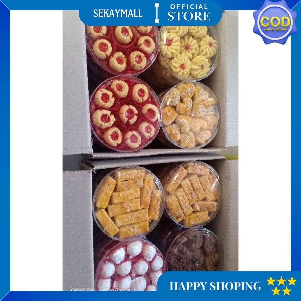 

Kue Kering/Kue Kacang/Nastar/Monde Susu 250Gr D Sale