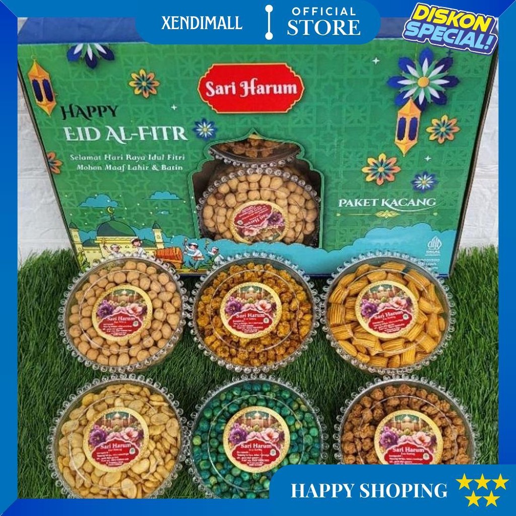 

Sari Harum Paket Kacang - Parsel Kacang Lebaran - Aneka Kacang D Termurah