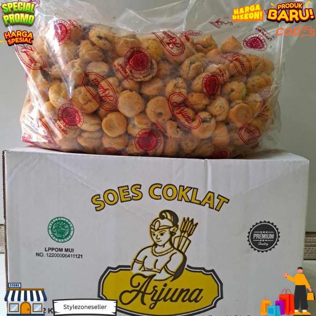

Soes Coklat Lumer/Soes Coklat Kering 500 Gr D Termurah