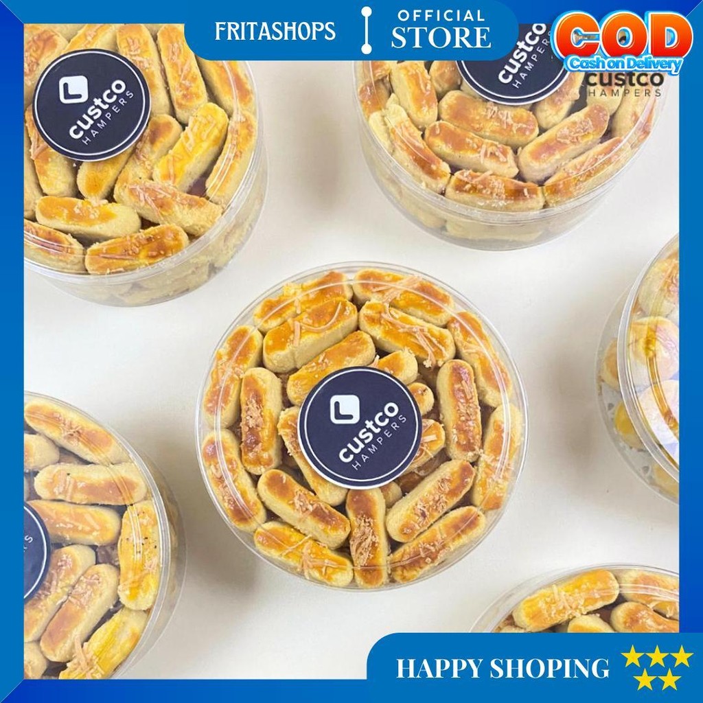 

Hampers Kue Lebaran Premium + Kacang | Kl02 | Custco Kue Kering | Parcel Kue Nastar | Kue Semprit D Best Seller