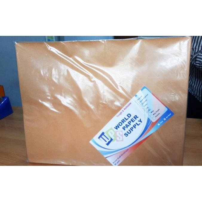 

Sale Khusus Gosend! Amplop Coklat Ukuran A3 Wps ( 33 X 42,5 Cm )
