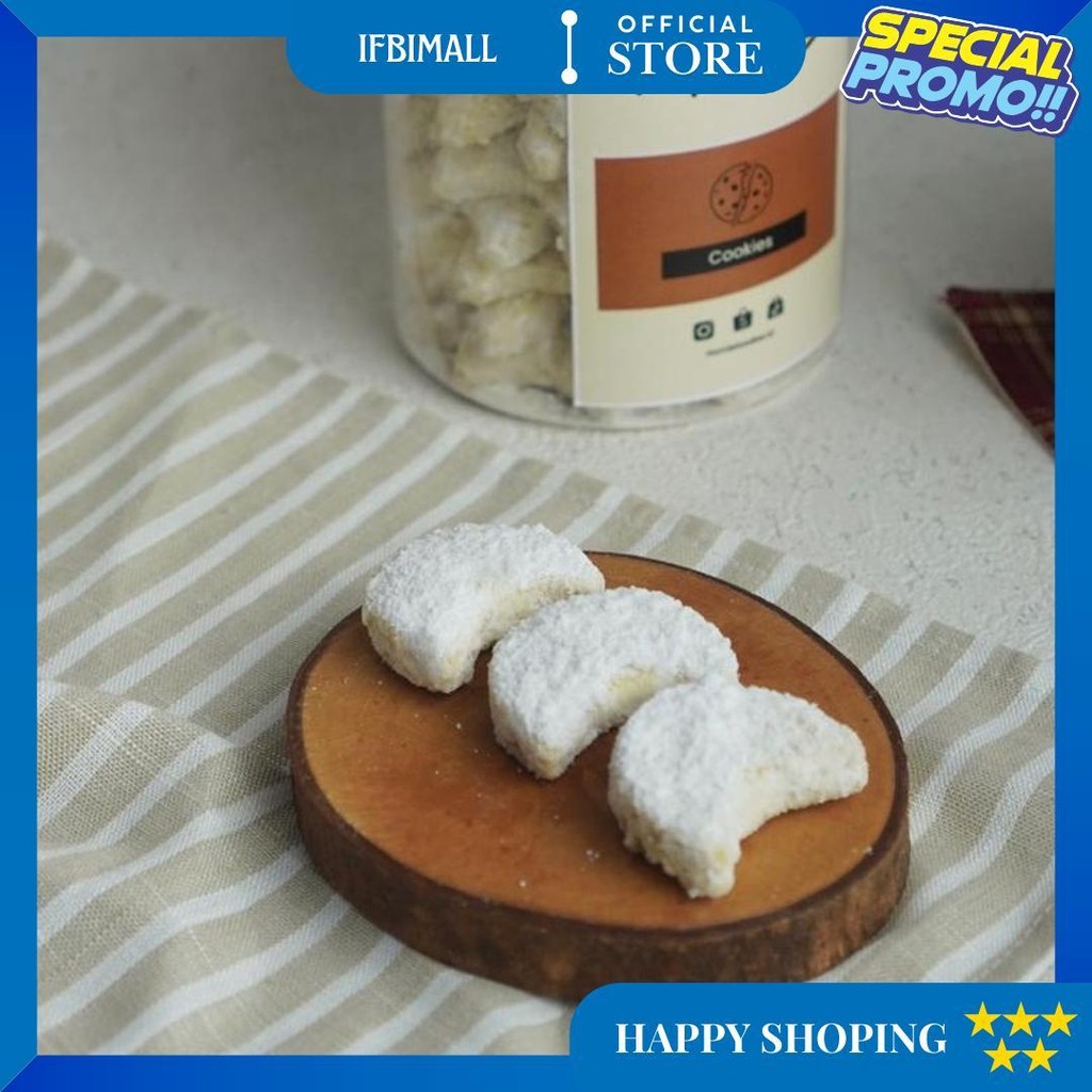 

Kue Putri Salju | Kue Kering | Snow White Cookies | Kue Lebaran | Hampers D Gratis Ongkir