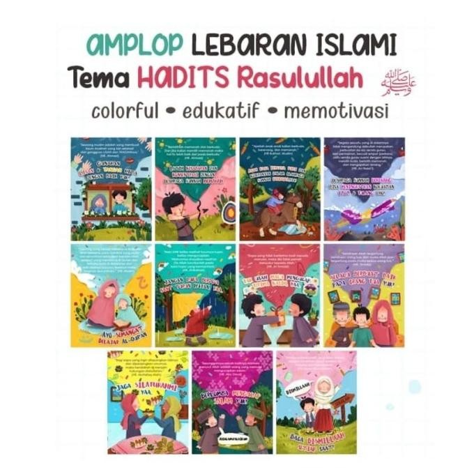 

Sale Amplop Lebaran Islami Hadits Rasulullah Hari Raya Idul Fitri