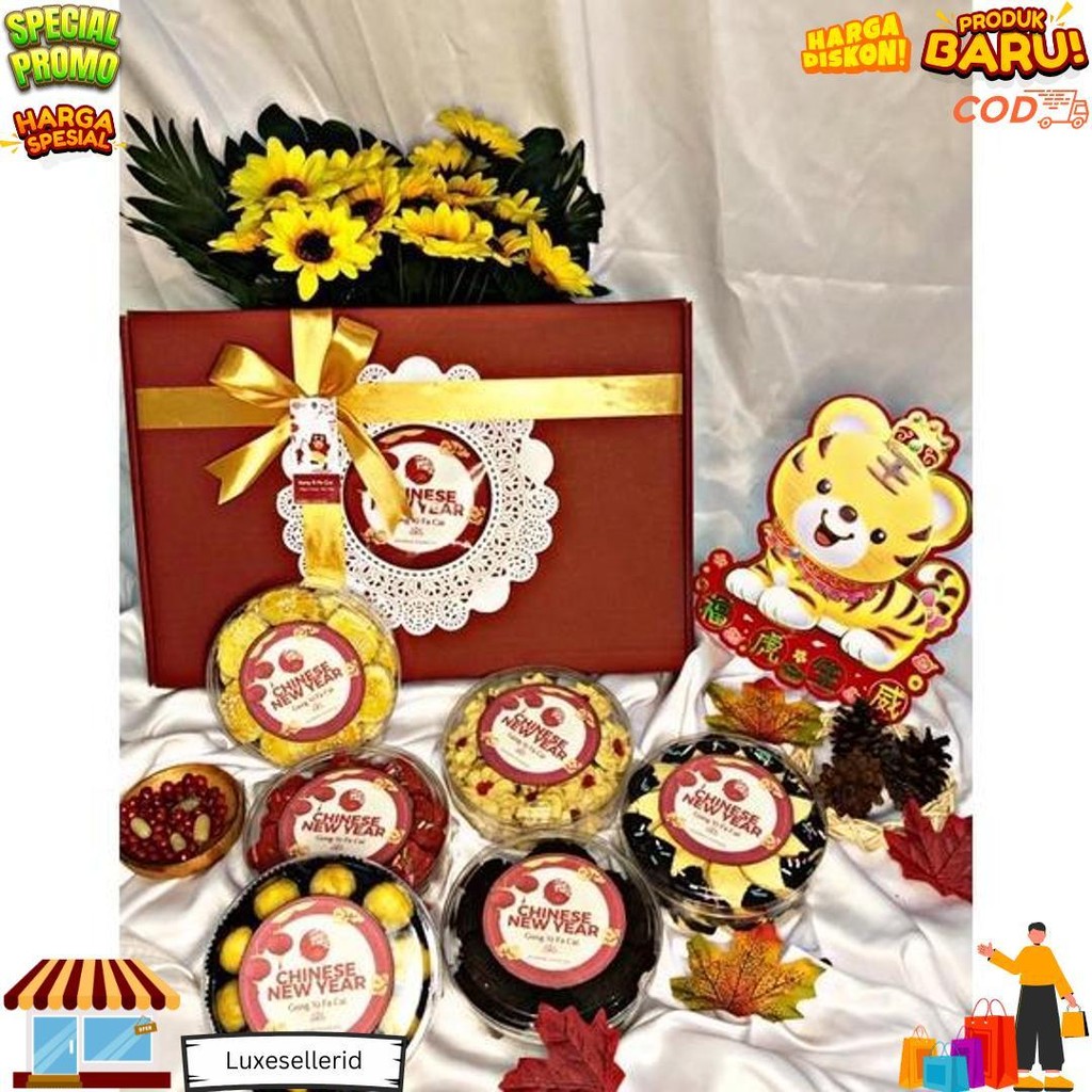 

[Terlaris] Hampers Kue Kering Lebaran D Promo 10.10