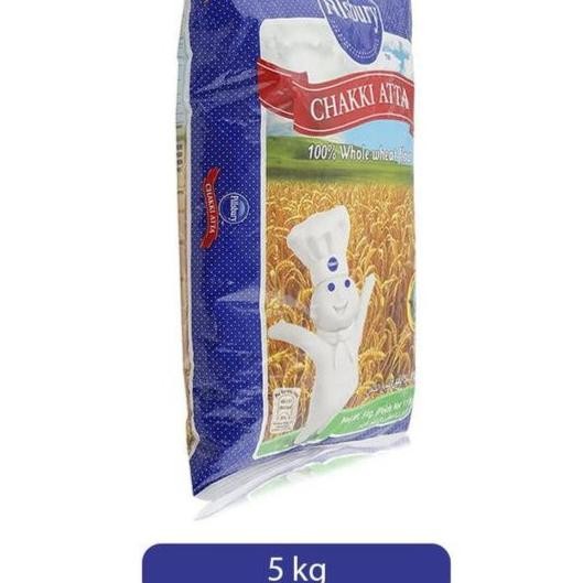 

#####] Pillsbury Chakki Atta 5kg / Tepung gandum Pillsbury 5kg