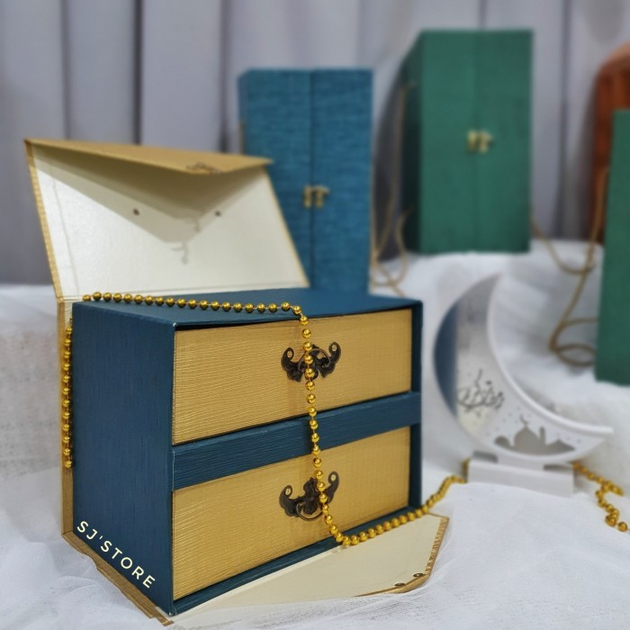 

New! Box kotak hampers kue kering makanan lebaran idul fitri parcel Lebaran