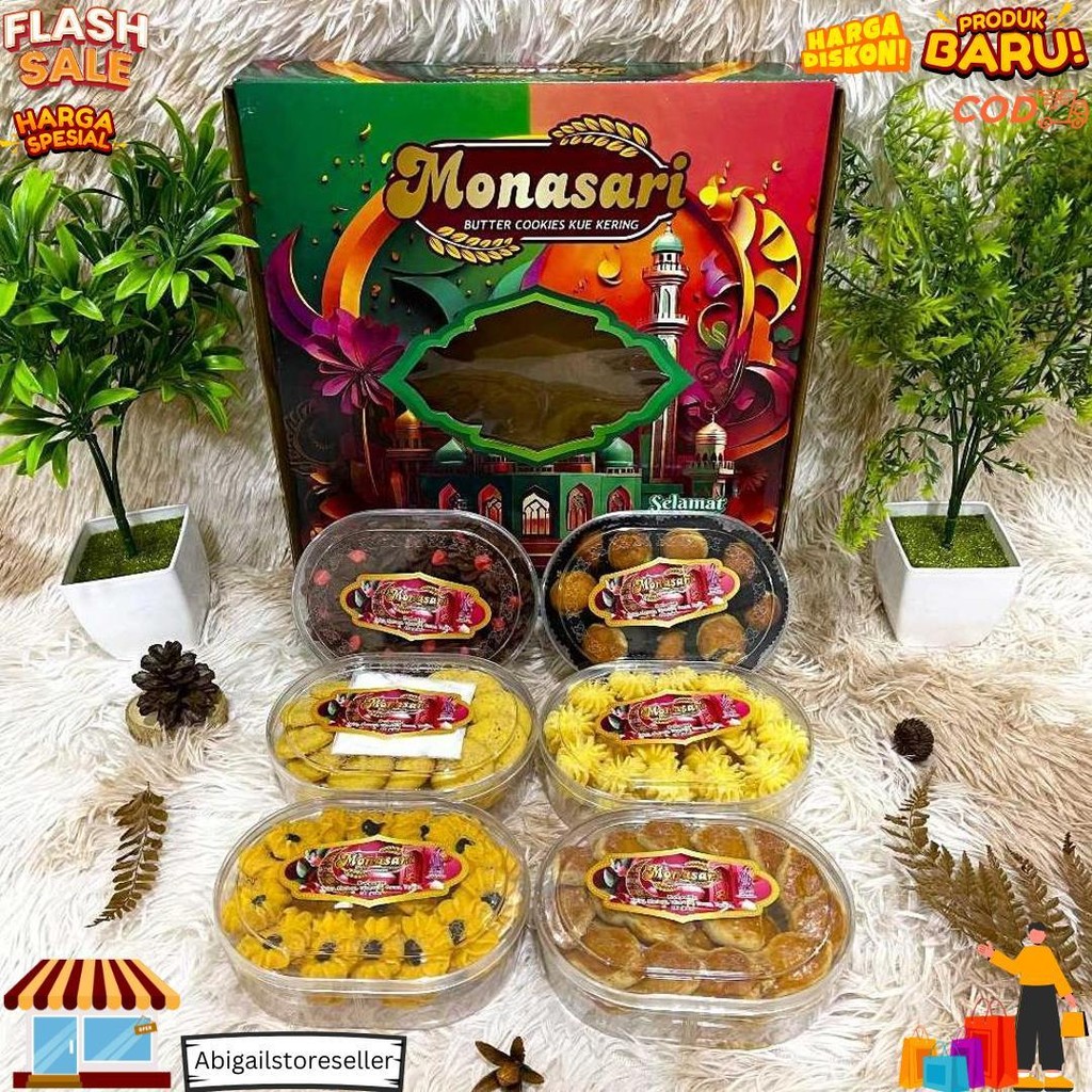 

Paket Kue Kering Lebaran Parsel Kue Kering Parsel Kue Lebaran Bingkisan Hampers Lebaran Idul Fitri Kue Nastar Kacang Putri Salju Bintang 5 Segi 8 D Sale