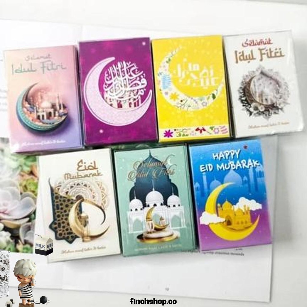 

Amplop Lebaran Hari Raya Idul Fitri Isi 50Pcs Angpao Karakter Lucu Ramadhan Kemasan Mika Diskon
