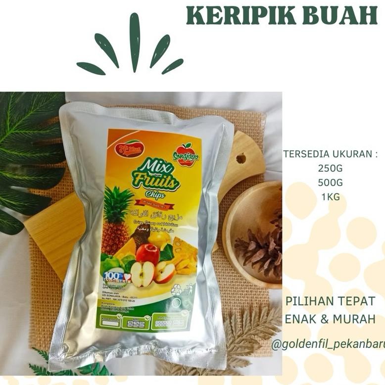 

Keripik buah 100g