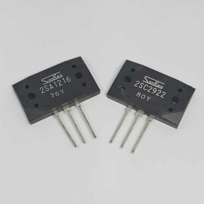 ~~~~~] Transistor Sanken 2SA1216 2SC2922 Ori