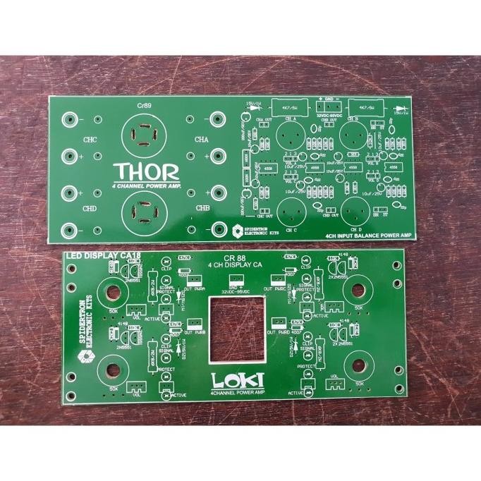 '+'+'+'+] PCB LED dan Input Balance untuk Box CA18