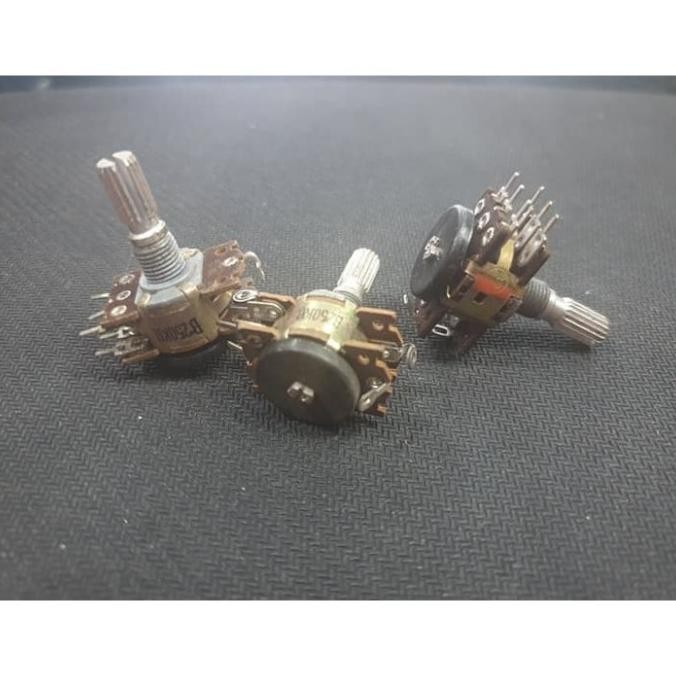 =+=+=+] Potensio Rotary 100K CT Stereo