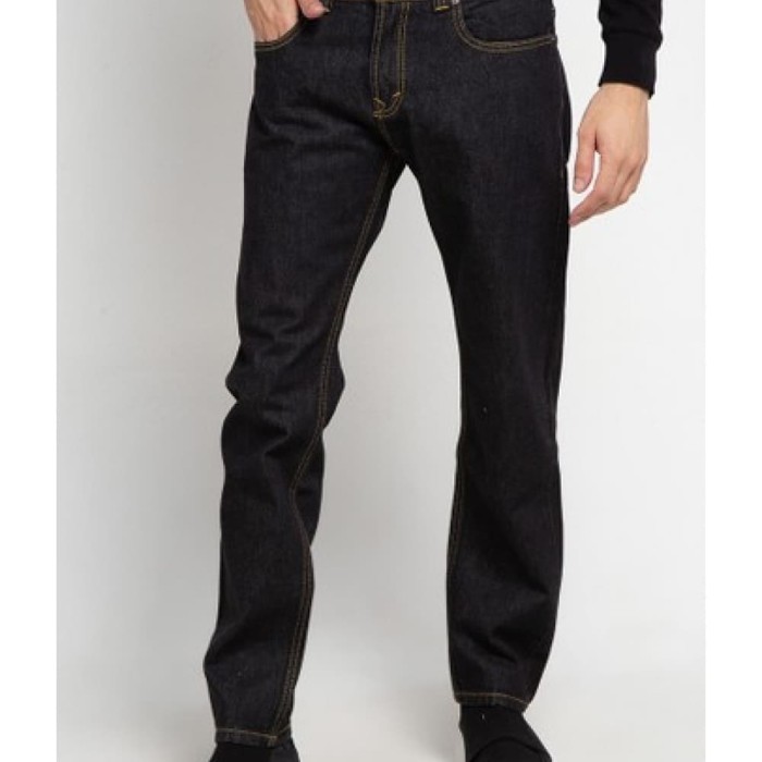 Celana jeans selvedge pria Lois jeans original 7