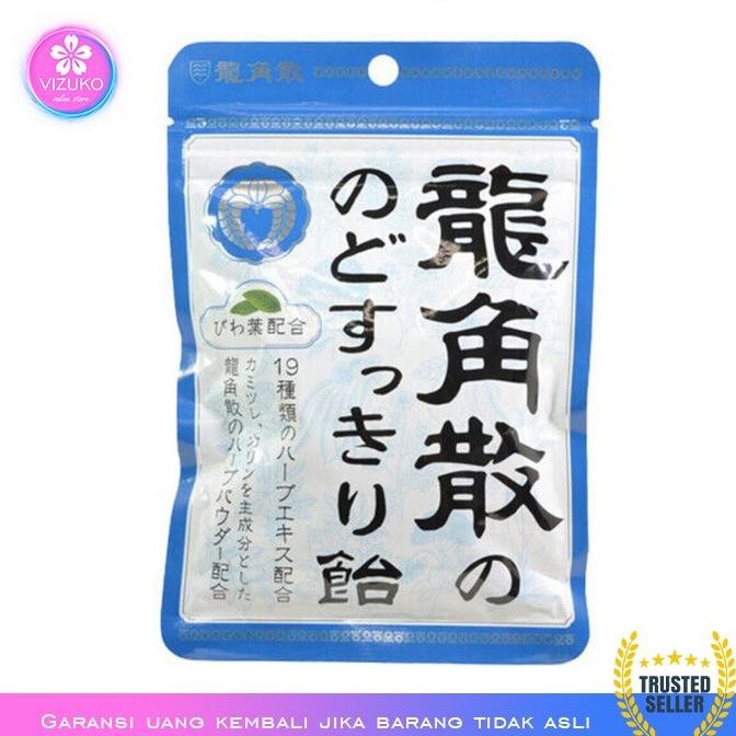

RYUKAKUSAN THROAT REFRESHING HERBAL CANDY 100G ORIGINAL JAPAN JEPANG - PERMEN HERBAL PELEGA TENGGOROKAN