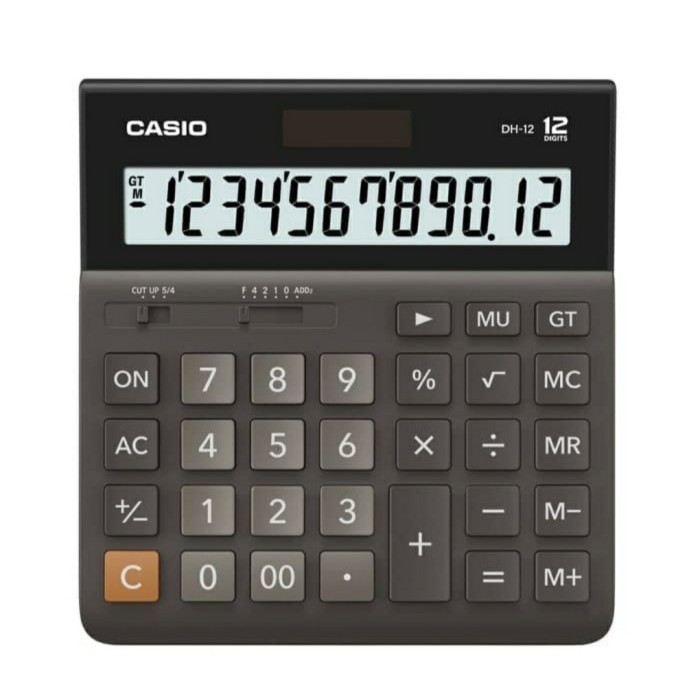 

Caio Dh-12 Detop Alulator 12 Digit / Calculator Meja Dh12