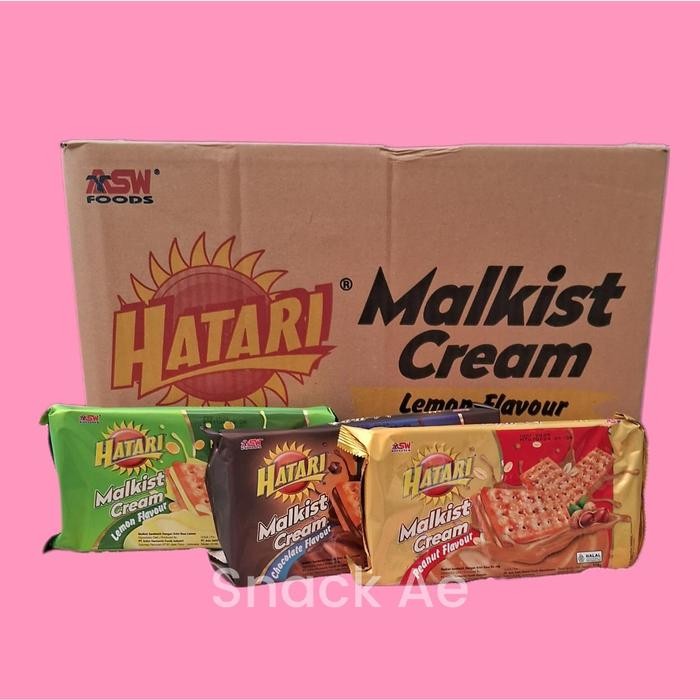 

Hatari Malkist Cream Karton Isi 28 pcs X 118 gr