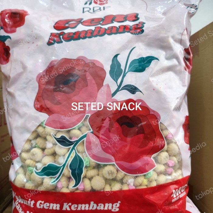 

Biskuit Gem Rose / Roti Gemrose Jadul Kue kancing 4Kg