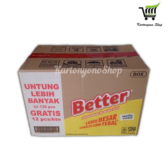 

Snack Biskuit Bigger Better Sandwich Biscuit Rp.2000 Per Dus
