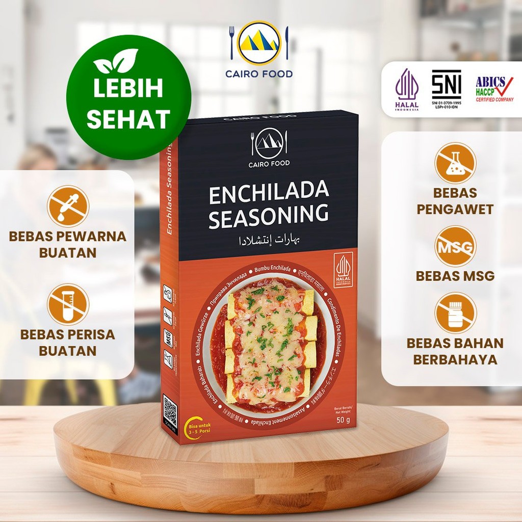 

Bumbu Enchilada Spice Mix Sehat - Cairo Food