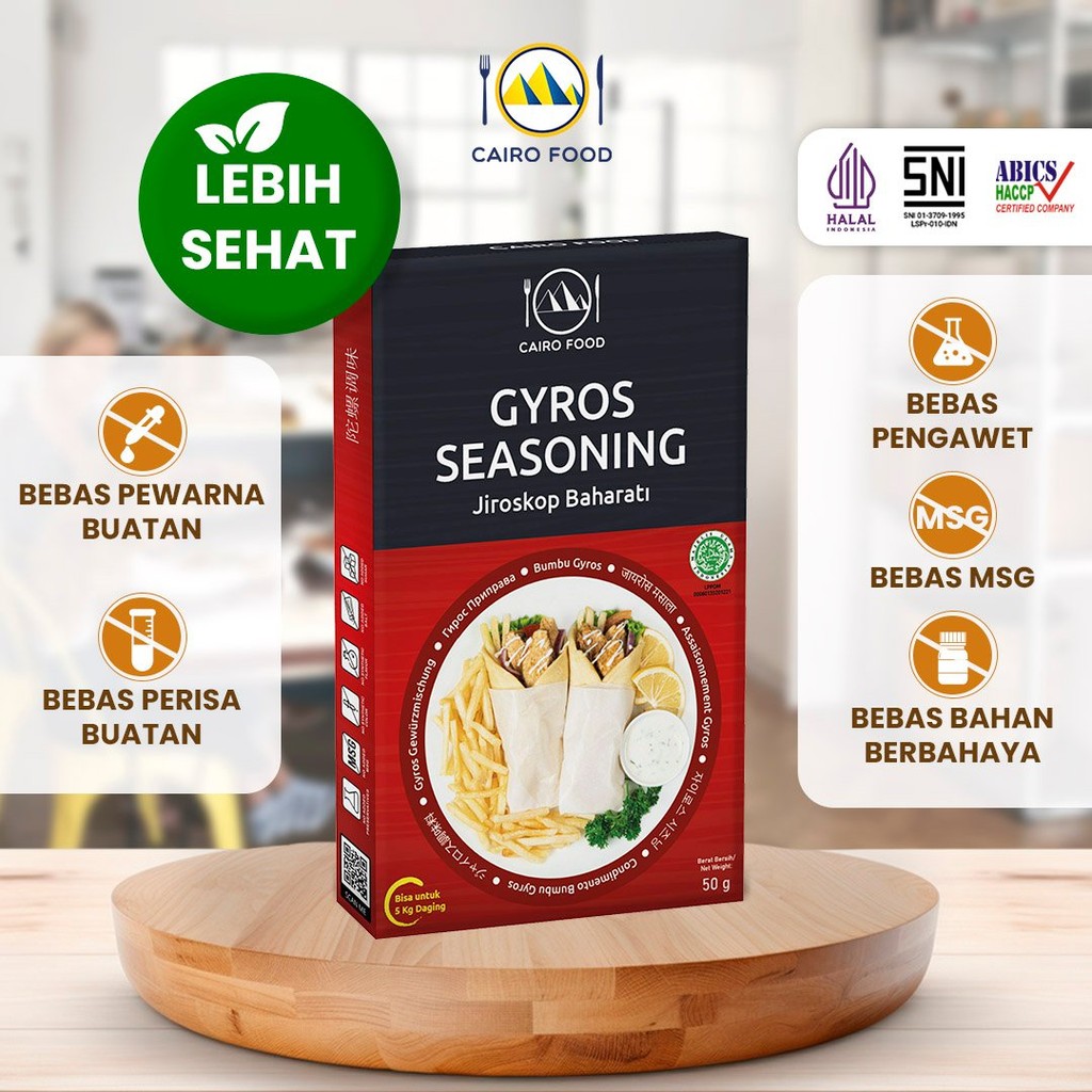 

Bumbu Gyros Spice Mix Sehat - Cairo Food