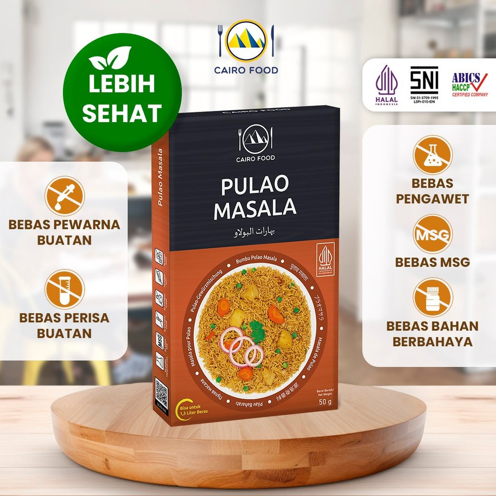 

Bumbu Pulao Masala Spice Mix Sehat - Cairo Food